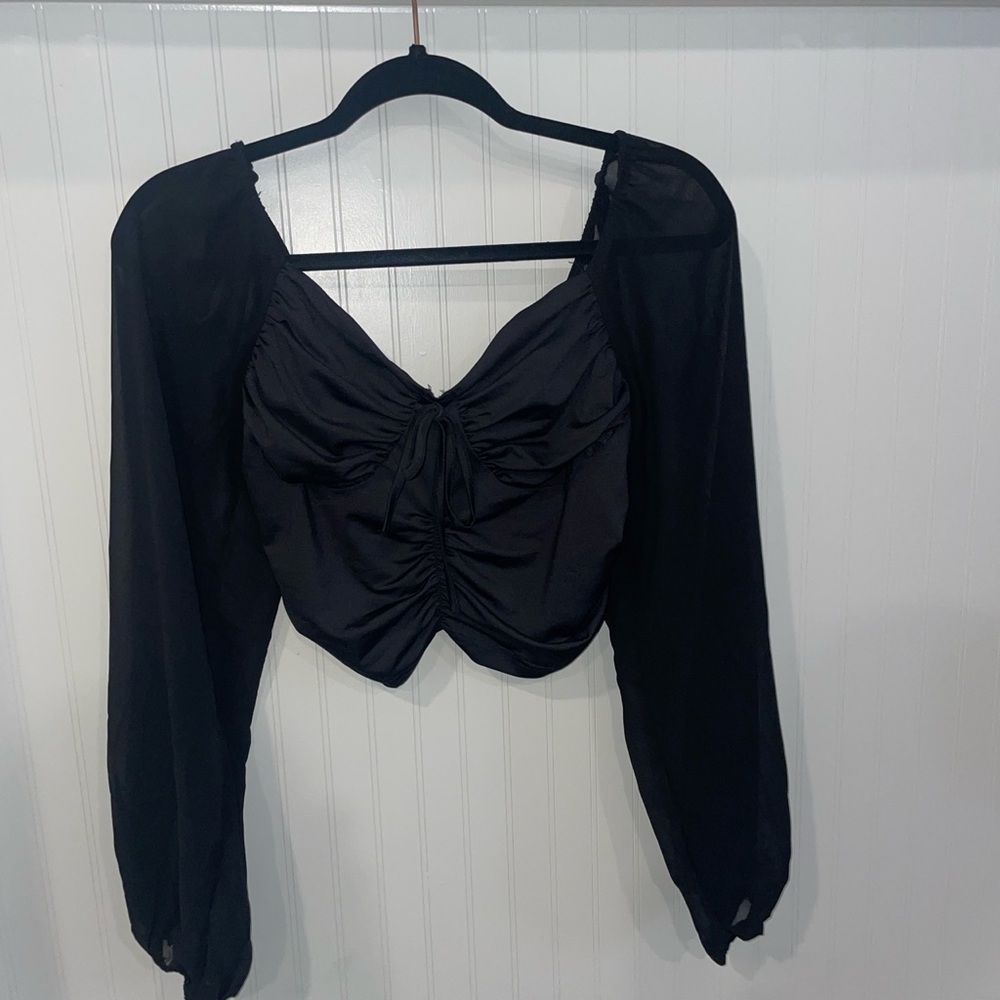 Long sleeve blouse